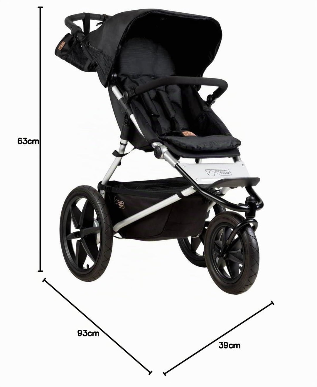 Mountain Buggy Terrain 3 onyx, onyx