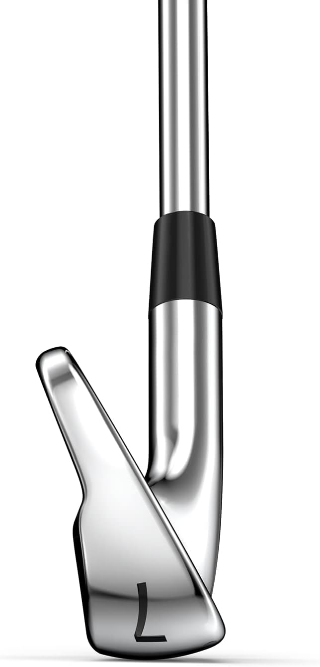 Wilson Golfschläger-Eisensatz, Golf-Eisen, Schwarz mit Goldakzenten, Regulär, Graphit, Edelstahl, Go
