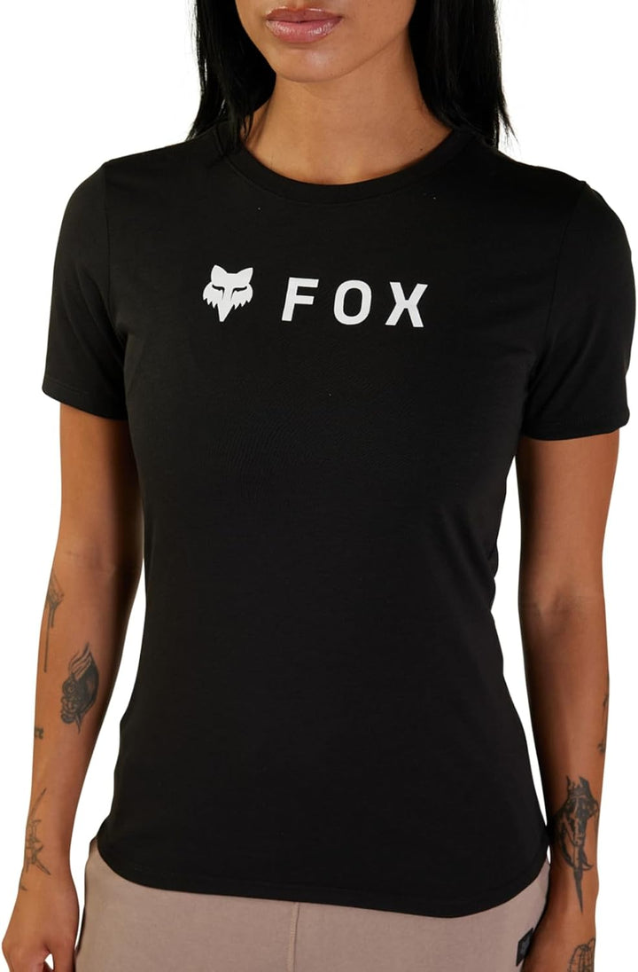 Fox Racing Womens Womens Absolute Short Sleeve Tech Tee XS Schwarz, XS Schwarz