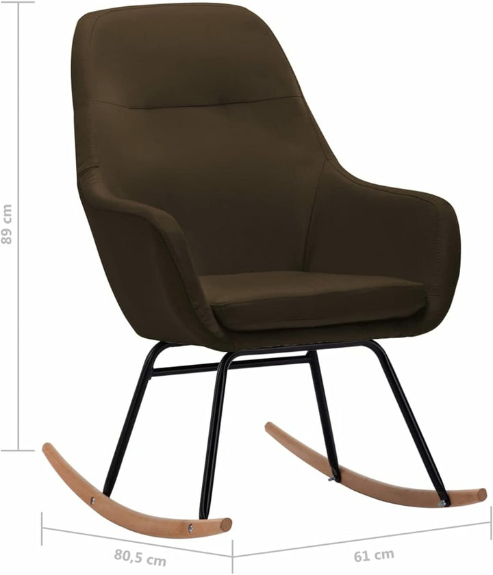 Susany Schaukelstuhl Relaxstuhl Schwingsessel Schwingstuhl Stuhl Polsterstuhl Wippstuhl Schaukelsess