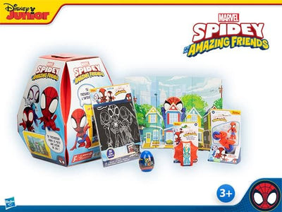 Hasbro Marvel Spidey – Riesiges Osterei mit 3 Überraschungen, ab 3 Jahren