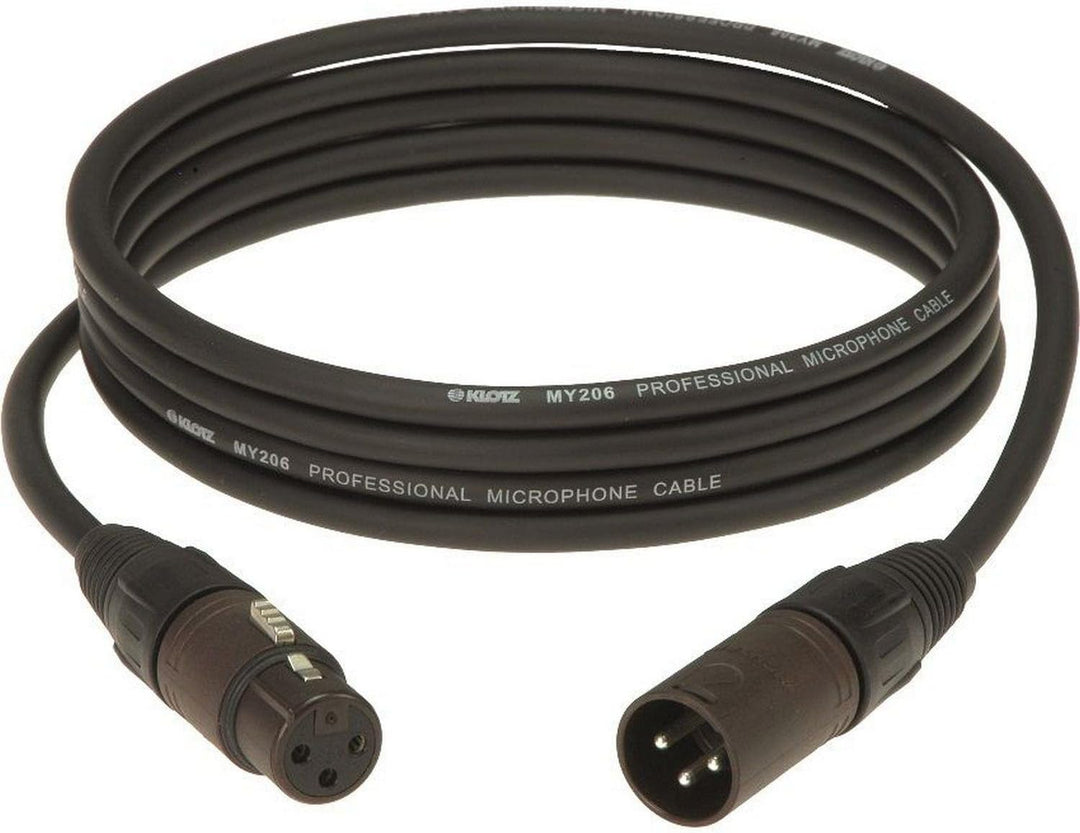 Klotz Mikrofonkabel 10m mit Neutrik CompoundStecker, unzerbrechlich