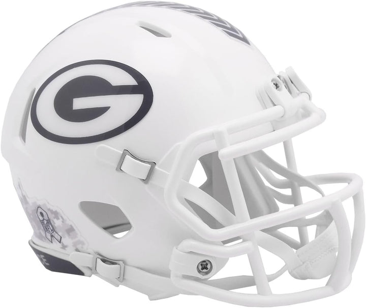 NFL Green Bay Packers Salute to Service 2024 Mini Helm Speed Footballhelm