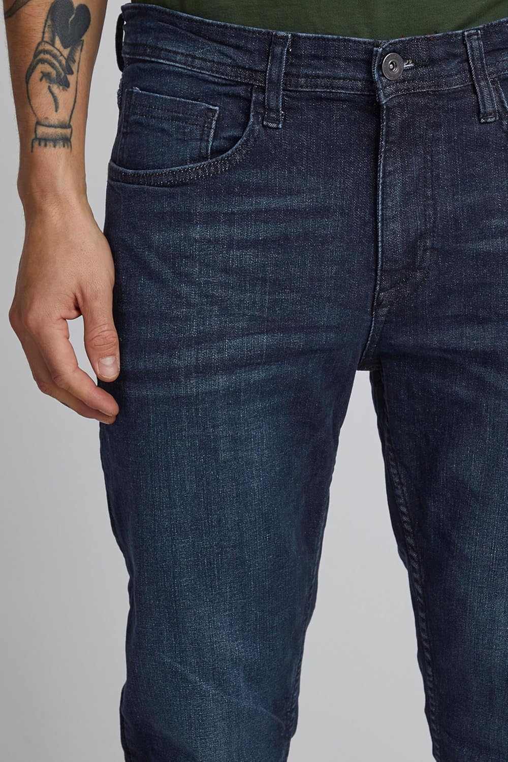 Blend 20712999 Herren Jeans Hose Denim Pant Multiflex mit Stretch 5-Pocket Jet Fit Flim Fit 34W / 34
