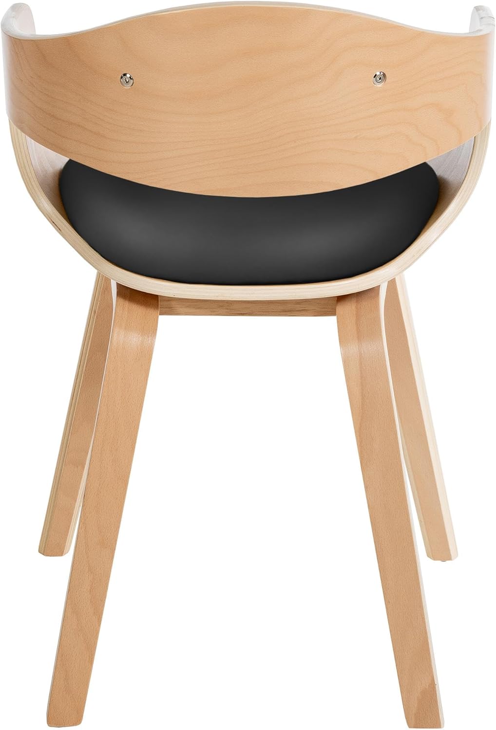 CLP Besucherstuhl Kingston Mit Umlaufender Rückenlehne Und Polsterung I Pflegeleichter Lehnstuhl Mit