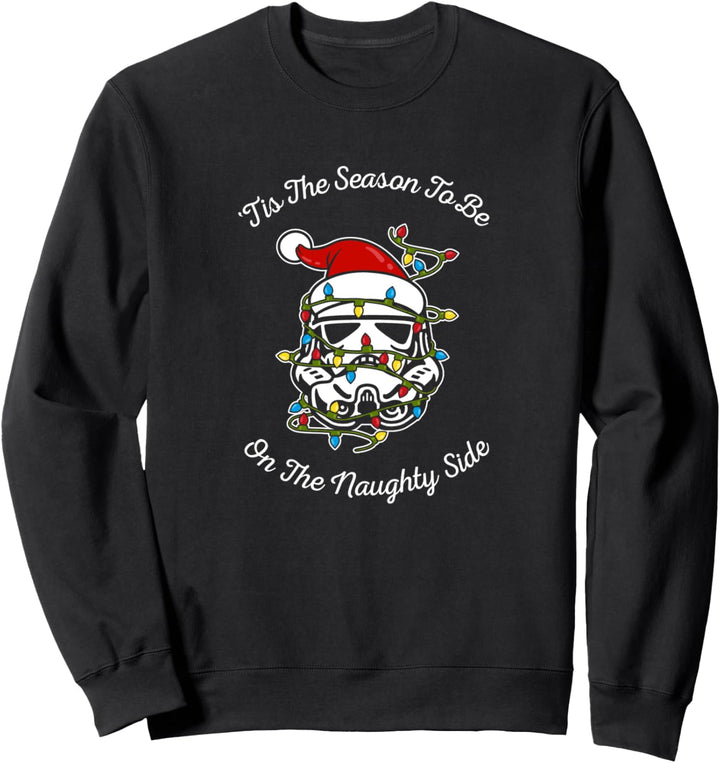 Star Wars Trooper Tangled Naughty Side Christmas Sweatshirt