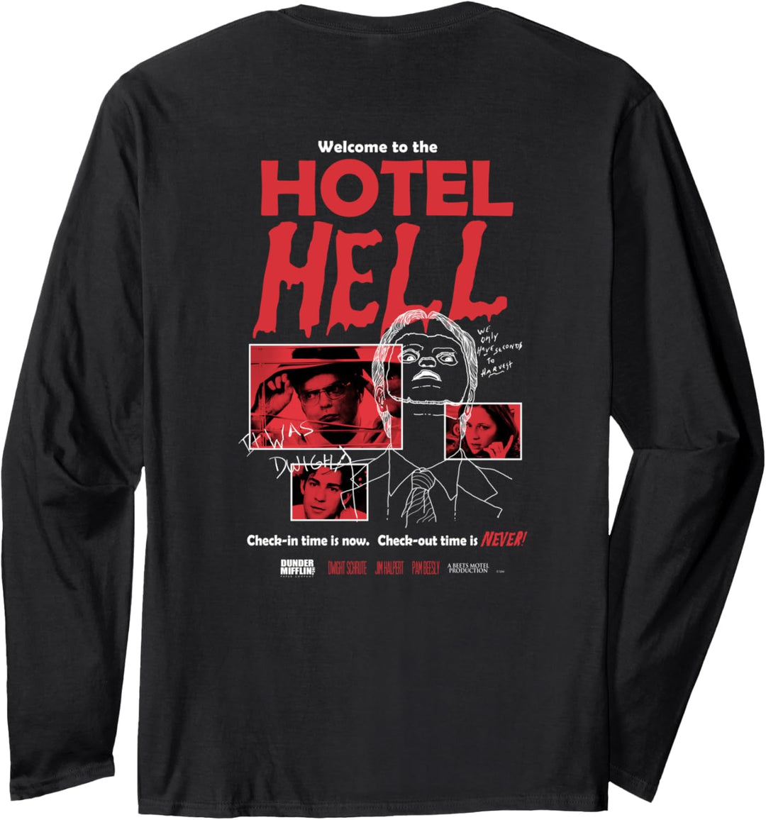 The Office Dwights Hotel Hölle Langarmshirt