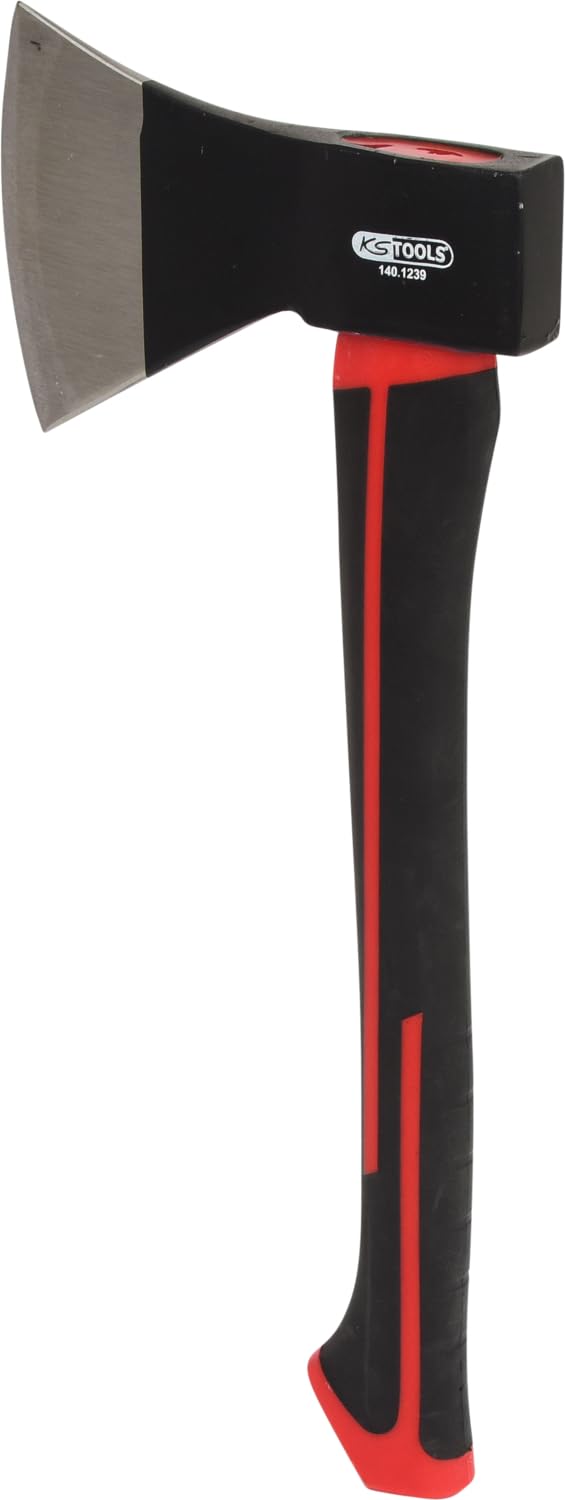 KS Tools 140.1239 Handbeil mit Fiberglasstiel, 800g