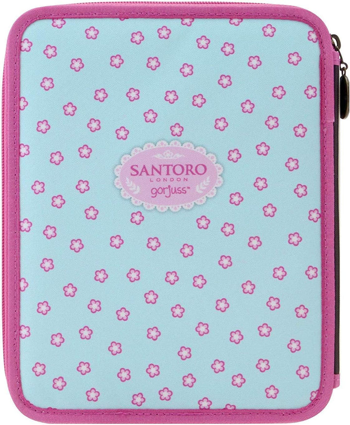Santoro Gorjuss Plumier Doble Münzbörse Türkis (Turquesa), Türkis (Turquesa)