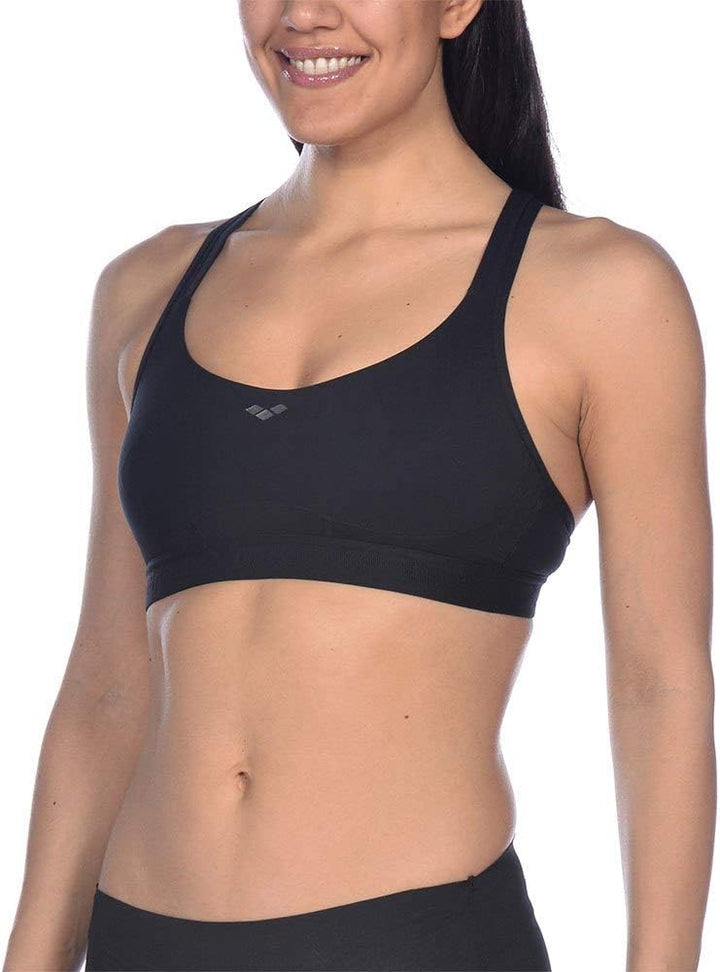 ARENA Damen Elettra Sport-BH, 76 Schwarz