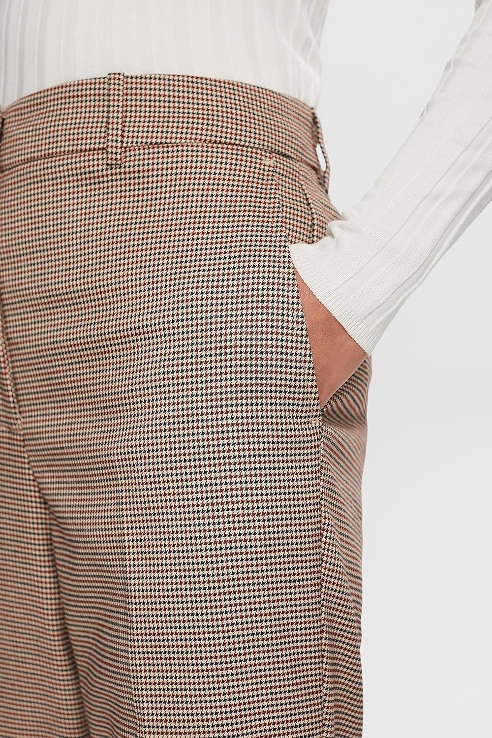 ESPRIT Damen Hose 32W / 34L 285/Sand, 32W / 34L 285/Sand