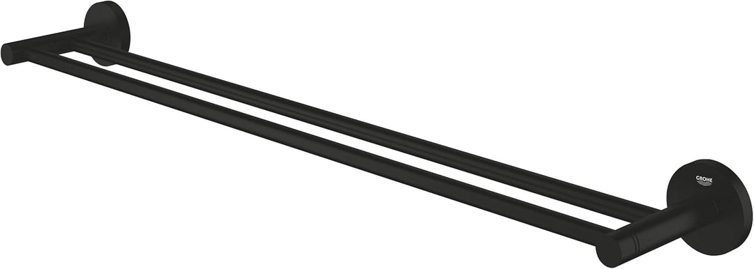 GROHE Start, Doppel-Handtuchhalter (für 2 grosse Handtücher, 65cm breit, Bohrabstand 60cm, inkl. Düb