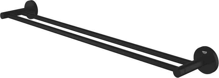 GROHE Start, Doppel-Handtuchhalter (für 2 grosse Handtücher, 65cm breit, Bohrabstand 60cm, inkl. Düb