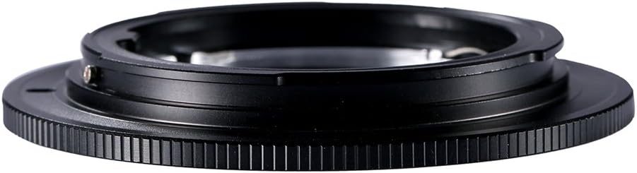 K&F Concept® OM-EOS Objektivadapter,Objektiv Adapter Canon,Objektiv Adapterring für Olympus OM Objek