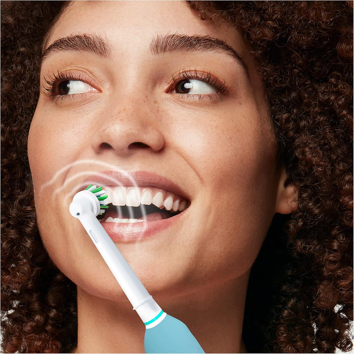 Oral-B Pro700 Vitality elektronische Zahnbürste, mit Crossaction Aufsteckbürste Cross Action, Cross