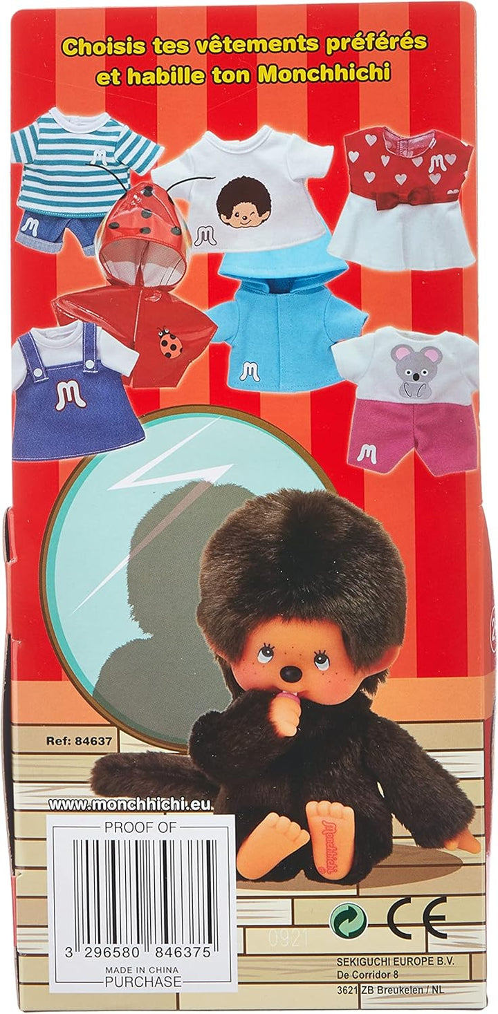 BANDAI - Monchhichi - Kuscheltier Monchhichi Original - Ikonisches Affenkuscheltier der 80er Jahre,
