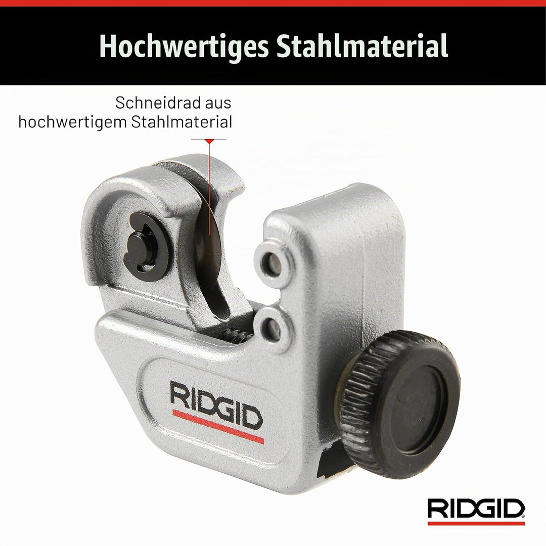 RIDGID 32975 Kupfer Rohrschneider 3 - 16 mm 1/8-inch to 5/8-inch Single, 1/8-inch to 5/8-inch Single