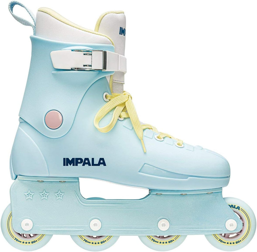 Impala Rollerskates Damen Impala Lightspeed Inline Skate 44 Himmelblau / Gelb, 44 Himmelblau / Gelb