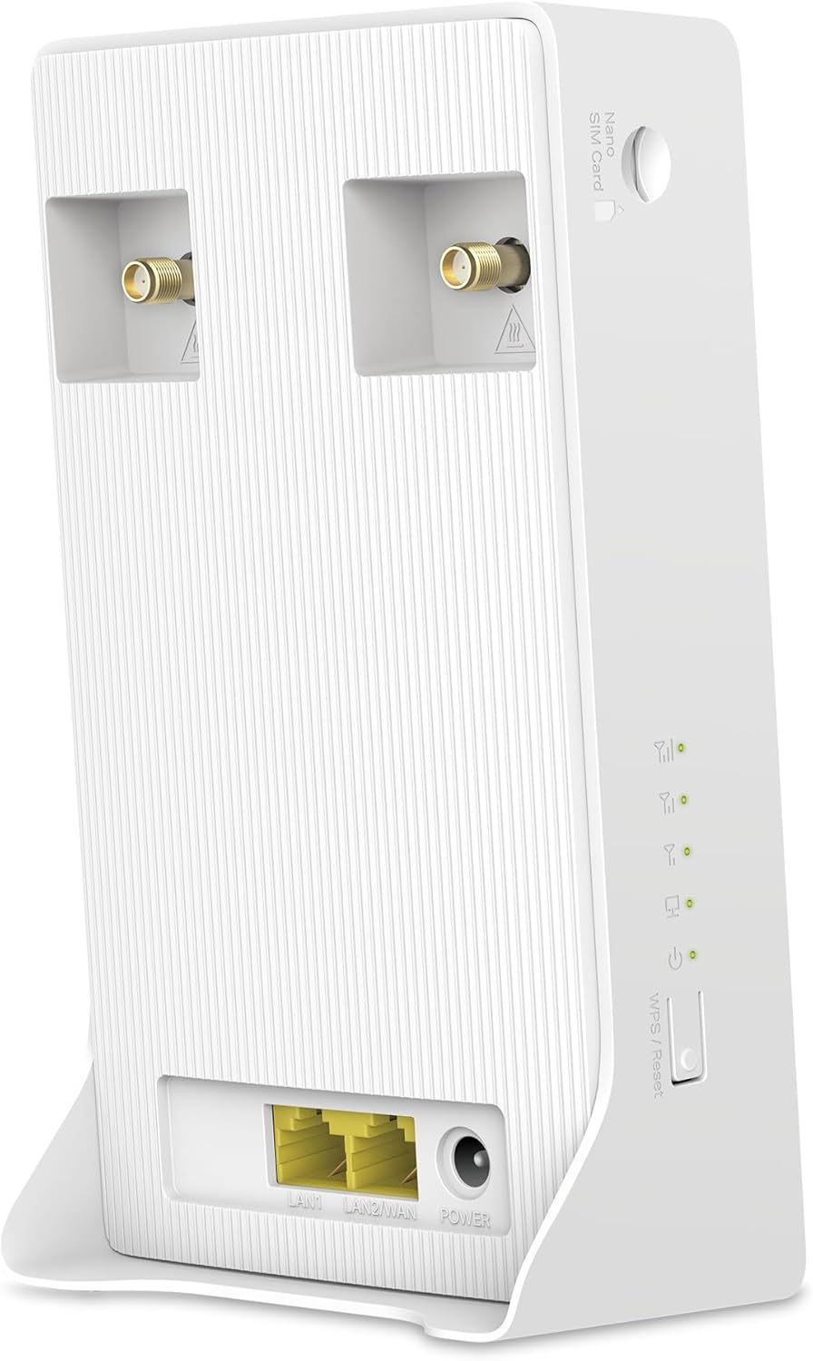 Mercusys MB110-4G LTE Router, 4G Router unterstützt SIM Karten, 4G Cat4 bis zu 150 Mbit/s, WLAN 2.4G