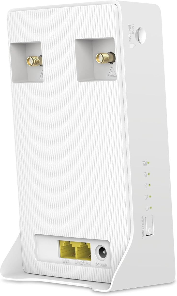 Mercusys MB110-4G LTE Router, 4G Router unterstützt SIM Karten, 4G Cat4 bis zu 150 Mbit/s, WLAN 2.4G