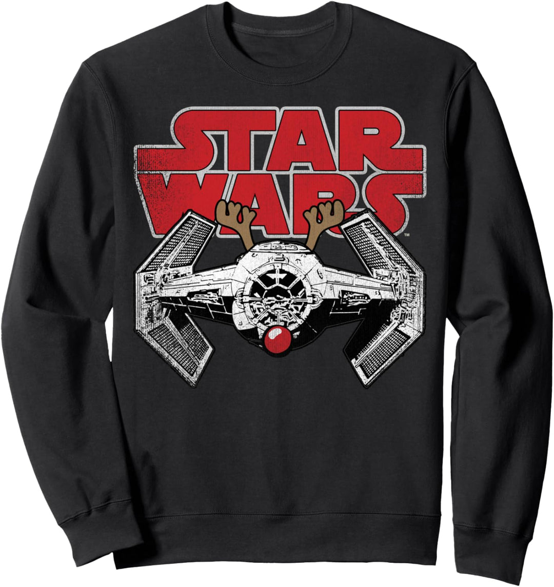 Star Wars TIE Fighter Rudolf Nose Christmas Sweatshirt