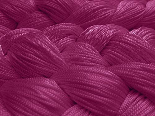 Kaikoon Fadenvorhang Fadenstore Messe B1 schwer entflammbar 90 cm x 240 cm pink