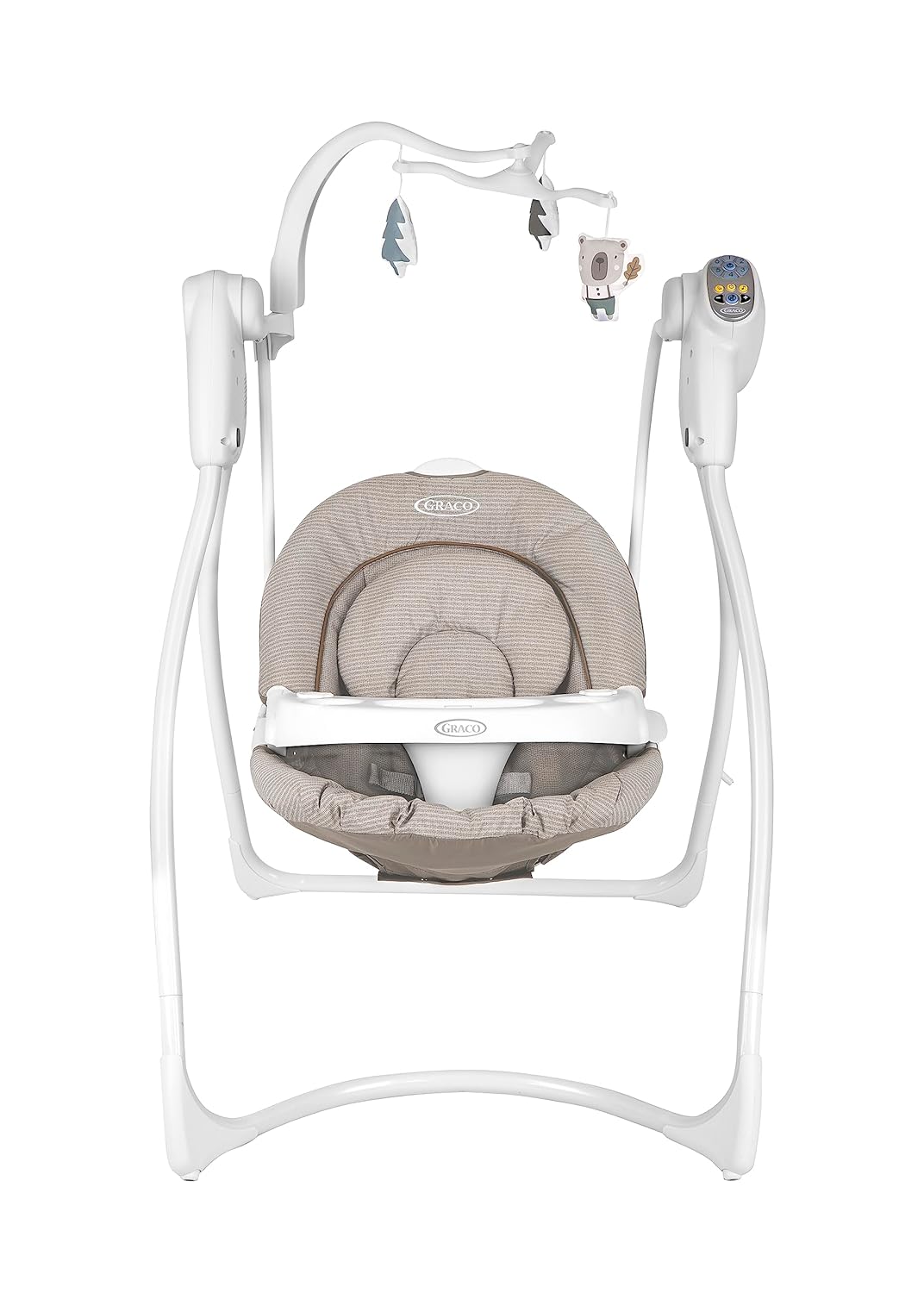Graco Lovin' Hug™, elektrische Babyschaukel, ab Geburt bis ca. 9 Monate (9 kg), inkl. Spielbügel, Mu