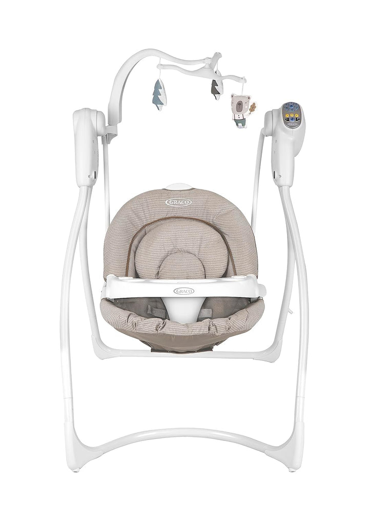 Graco Lovin' Hug™, elektrische Babyschaukel, ab Geburt bis ca. 9 Monate (9 kg), inkl. Spielbügel, Mu