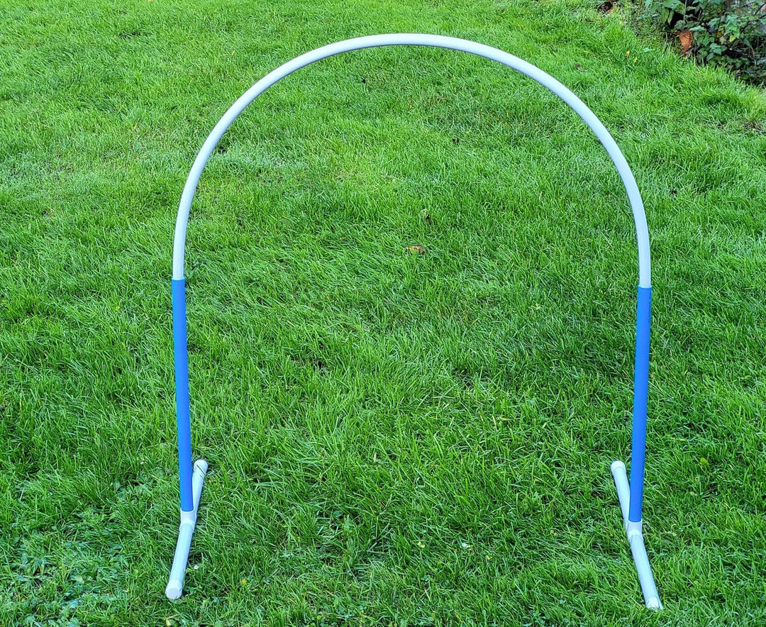 Generisch 3 x Hoopers Bogen mit Ständer (1xgelb,1xblau,1xrot), Fun-Hoopers