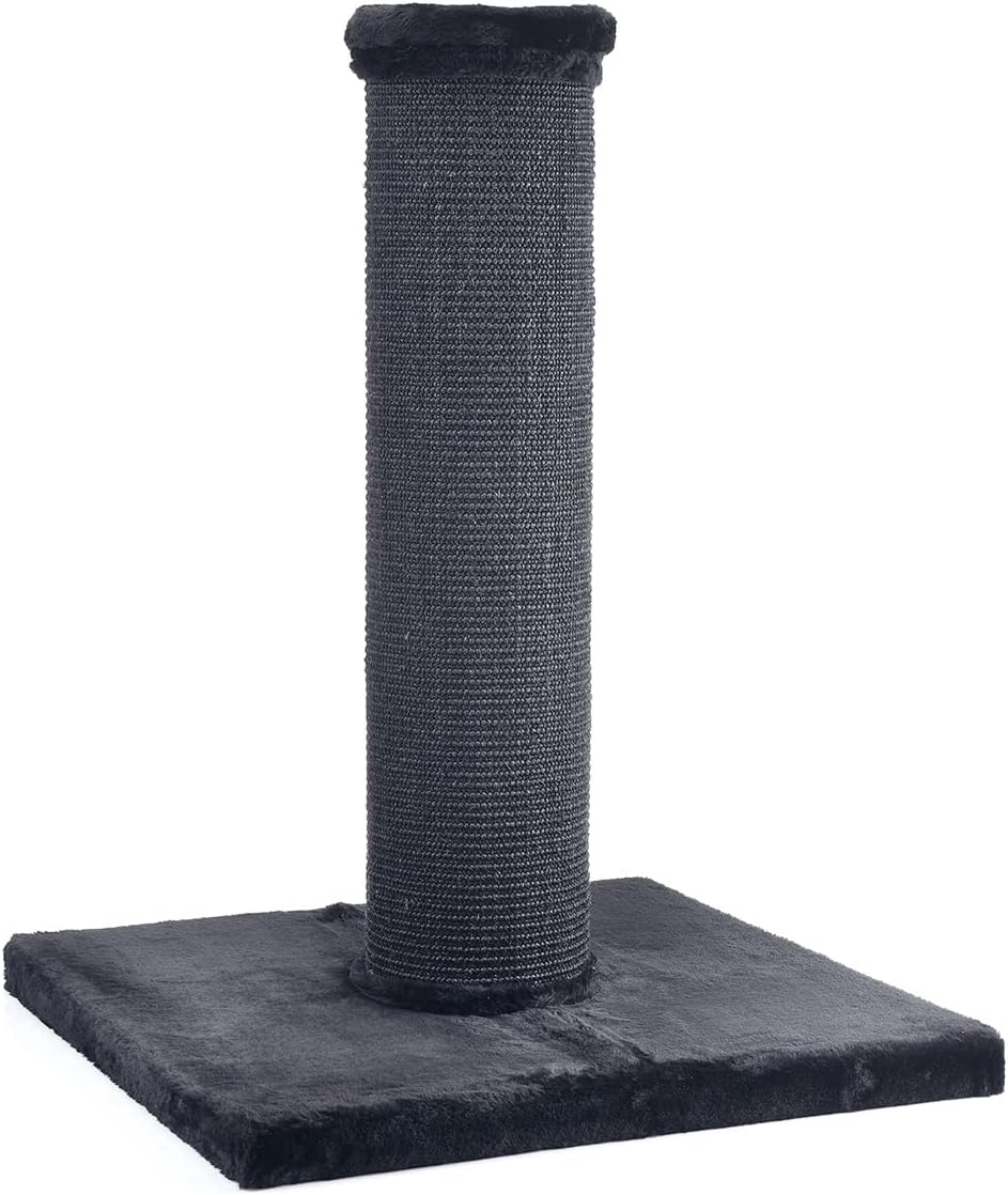 CanadianCat Company | Kratzbaum grosse Katzen Scratchpost XXL Kratzstamm | anthrazit | ca. 19cm Säul