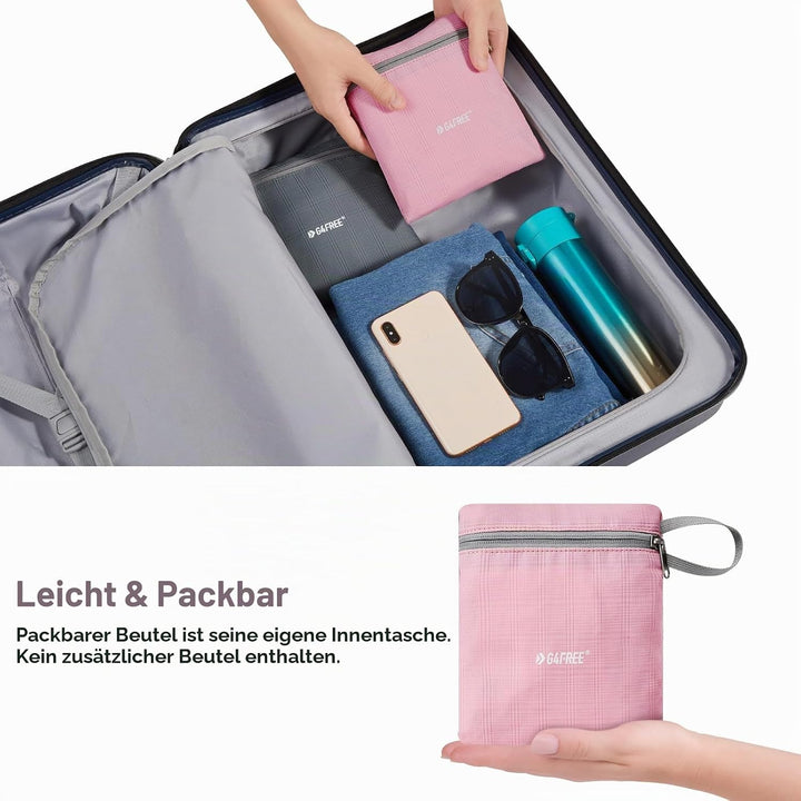 G4Free 10/15/20L Faltbarer Rucksack Klein, Wanderrucksack Leicht, Tagesrucksack Damen Herren für Wan