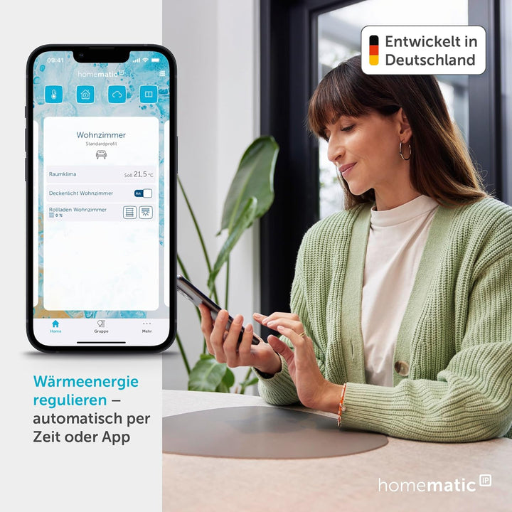 Homematic IP Schaltaktor für Heizungsanlagen – 2-Fach, 3680 W, 230 V, 150842A0, Schaltaktor für Heiz