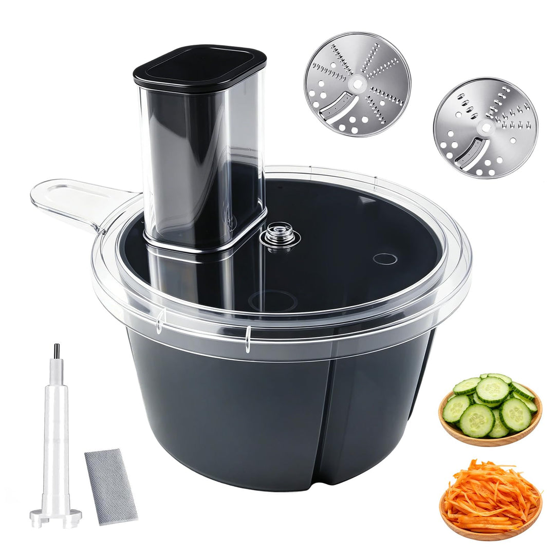 Gemüseschneider elektrisch für Thermomix TM5 TM6, Küchenmaschine Container Cutter Kit, Vegetable Cho