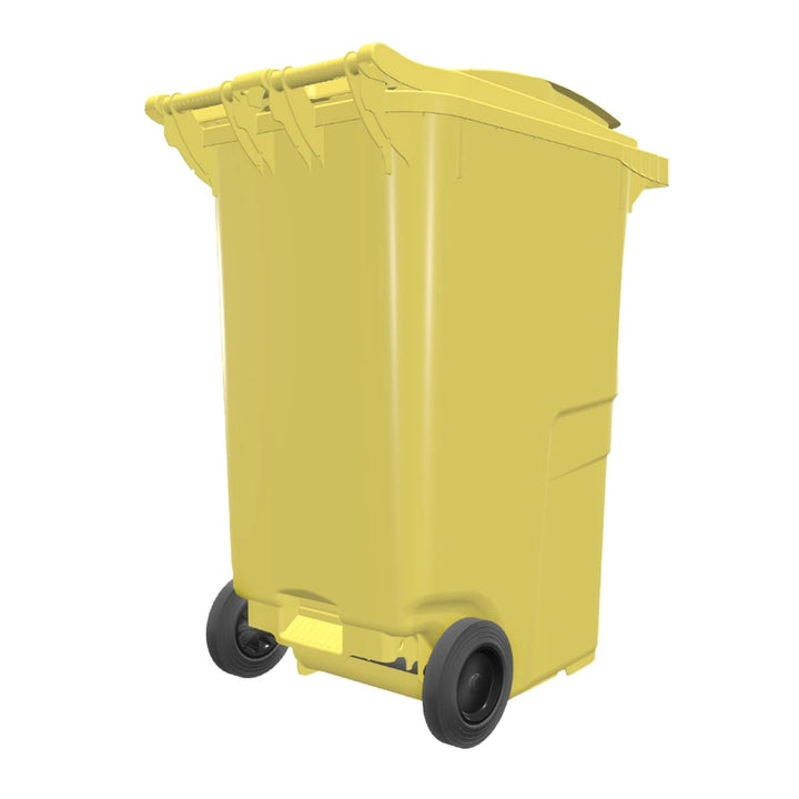 plasteo Sulo CITYBAC CLASSIC Mülltonne 360L Gelb Gelb Gelb, Gelb Gelb