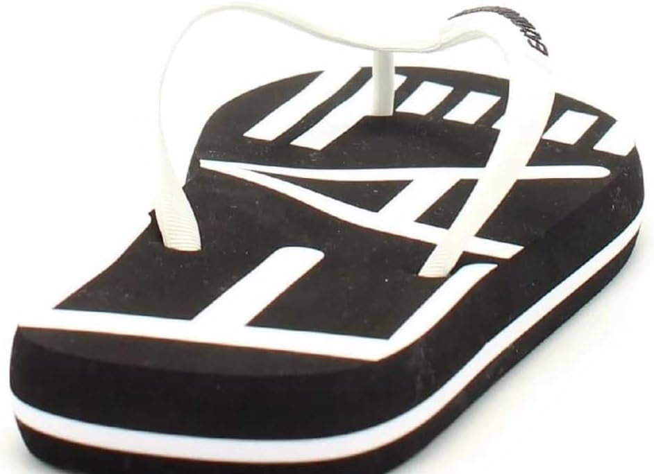Emporio Armani EA7 Herren Zehentrenner Black - White 39 EU Black White, 39 EU Black White