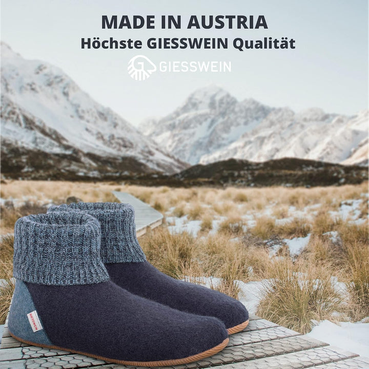 GIESSWEIN Unisex Wildpoldsried Hohe Hausschuhe 32 EU Ocean 588, 32 EU Ocean 588
