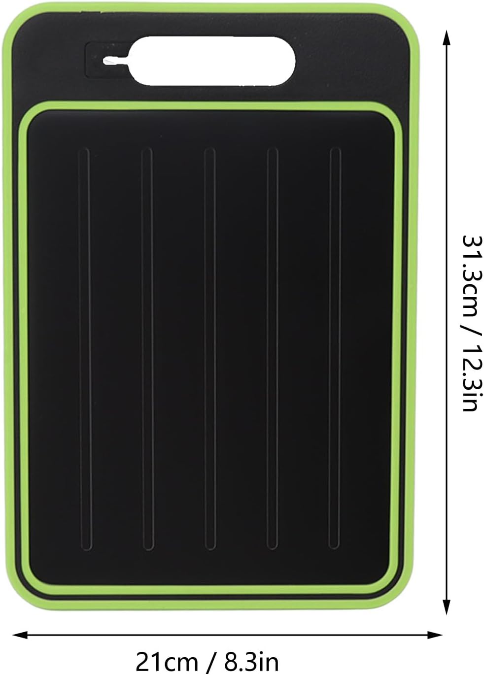 4-in-1-Auftautablett, Schneidebrett, Doppelseitiges Schneidebrett, Auftauplatte mit Spitzer Zum Auft