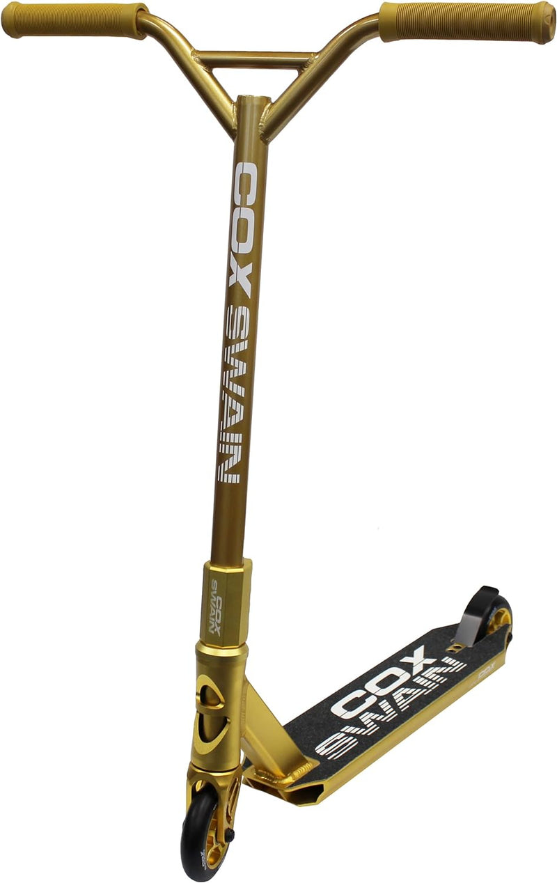 Cox Swain Stunt Scooter X-385, SCS-Kompression, CNC Fork, 100mm PU/Alu Rollen, ABEC 9, Kinder + Erwa