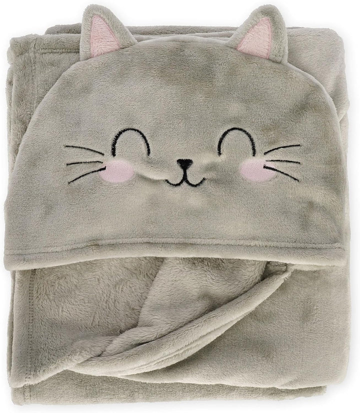 Legami - Cosy Hugs Kapuzendecke! Mit Handwärmertaschen und Kapuze, Polyester-Decke, Knopfverschluss,