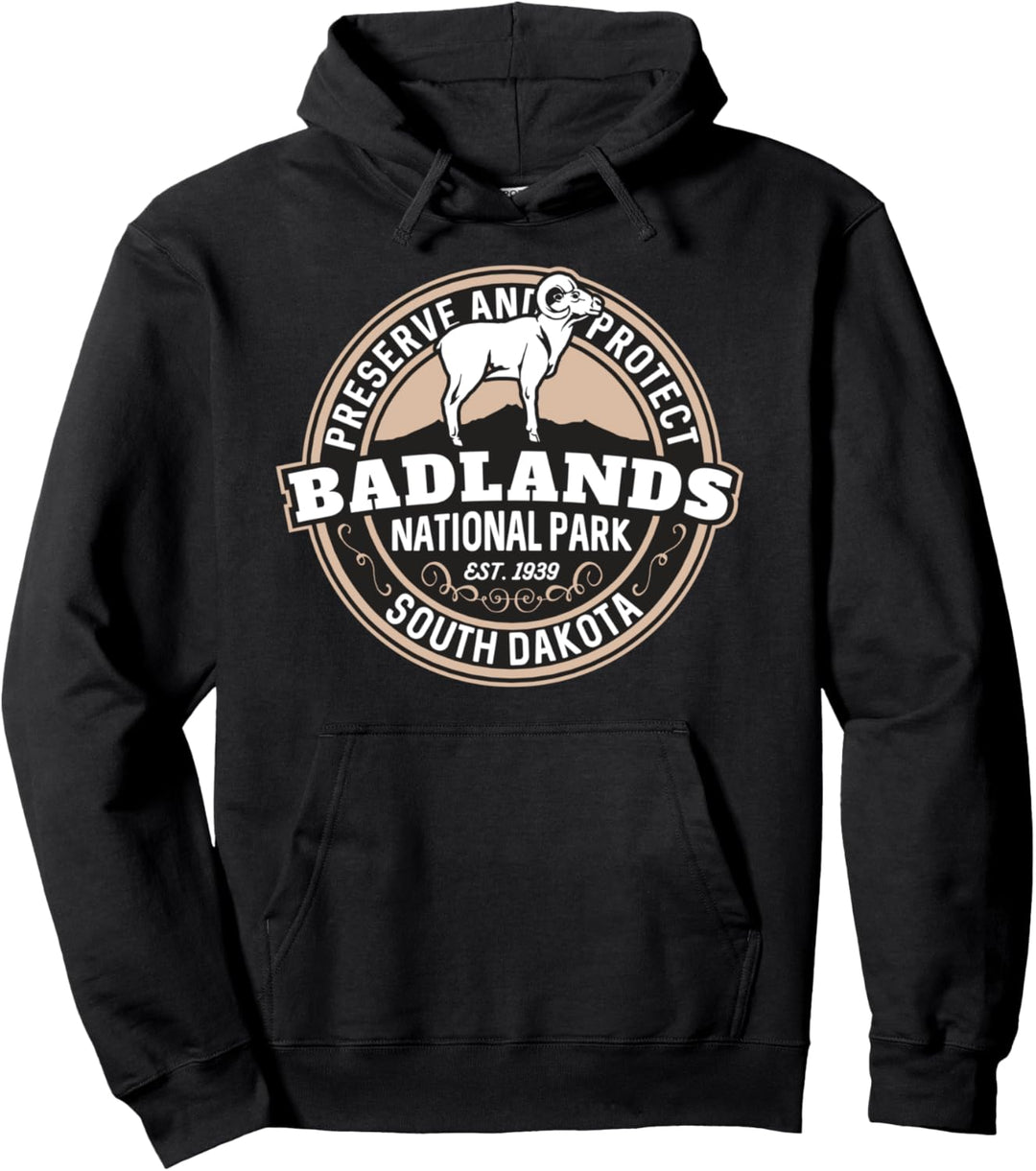 Badlands National Park South Dakota Pullover Hoodie