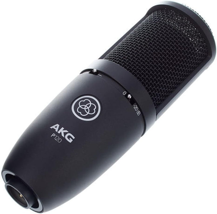 AKG P120 Hochleistungs-Allzweck-Aufnahme-Mikrofon, Studioqualität, Grossmembran, vielseitig einsetzb