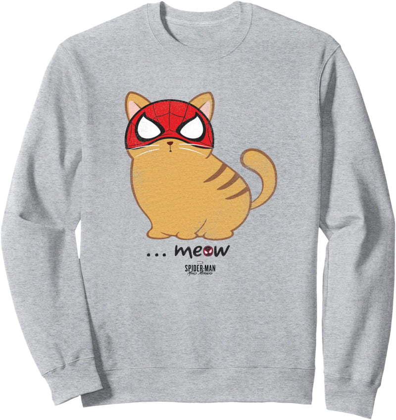 Marvel Spider-Man: Miles Morales Spider-Cat Simple Portrait Sweatshirt