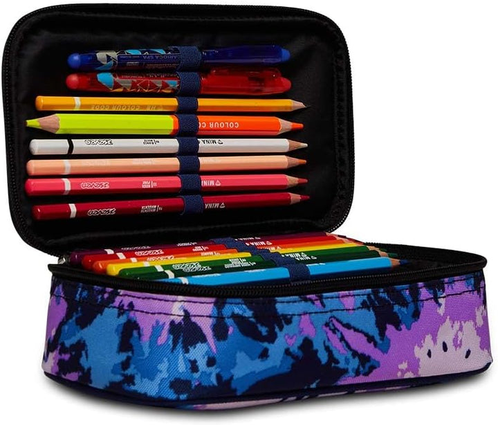 Seven Quick Case, Federmäppchen, Mäppchen, Mehrfarbig, Federtasche für Schreibwaren, Etui mit Stifte