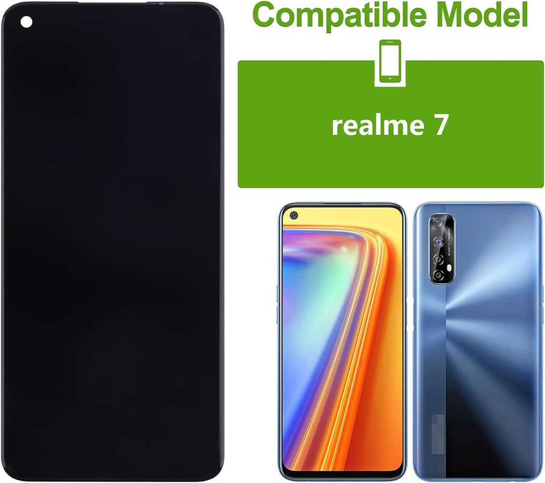 SwarKing LCD Display kompatibel mit Realme 7 5G (not fits for 4G Version) Touch Screen Digitizer (Sc