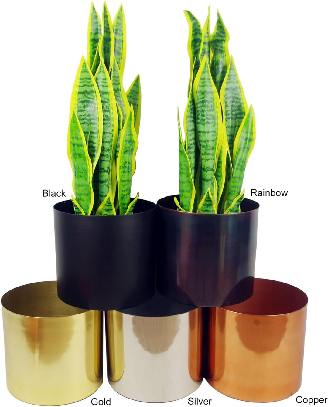 Leaf Pflanzgefäss, Metall, goldfarben, 62 cm 62 cm Gold, 62 cm Gold