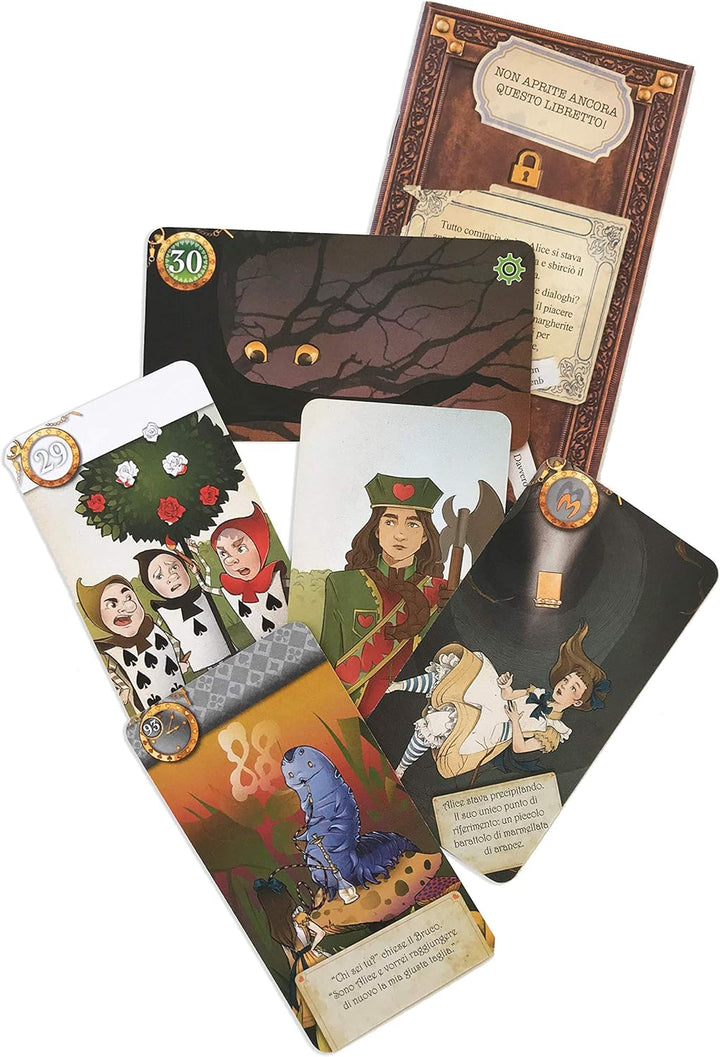 Asmodee Scunl05It Unlock Heroic Adventures Brettspiel Edition auf Italienisch, Mehrfarbig Entsperren