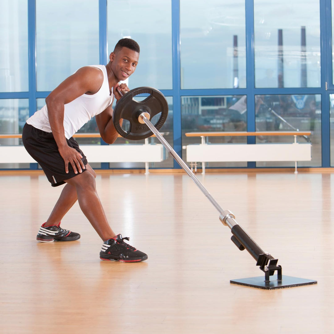 Sport-Thieme Langhanteltrainer | T-Bar Row, Core-Trainer für Krafttraining | Für 30 mm u. 50 mm Hant