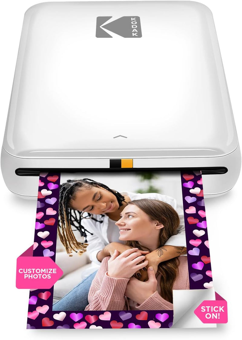 KODAK Step Drucker Drahtloser mobiler Fotodrucker mit Zink-Technologie druckt 2 × 3 Zoll grosse Foto