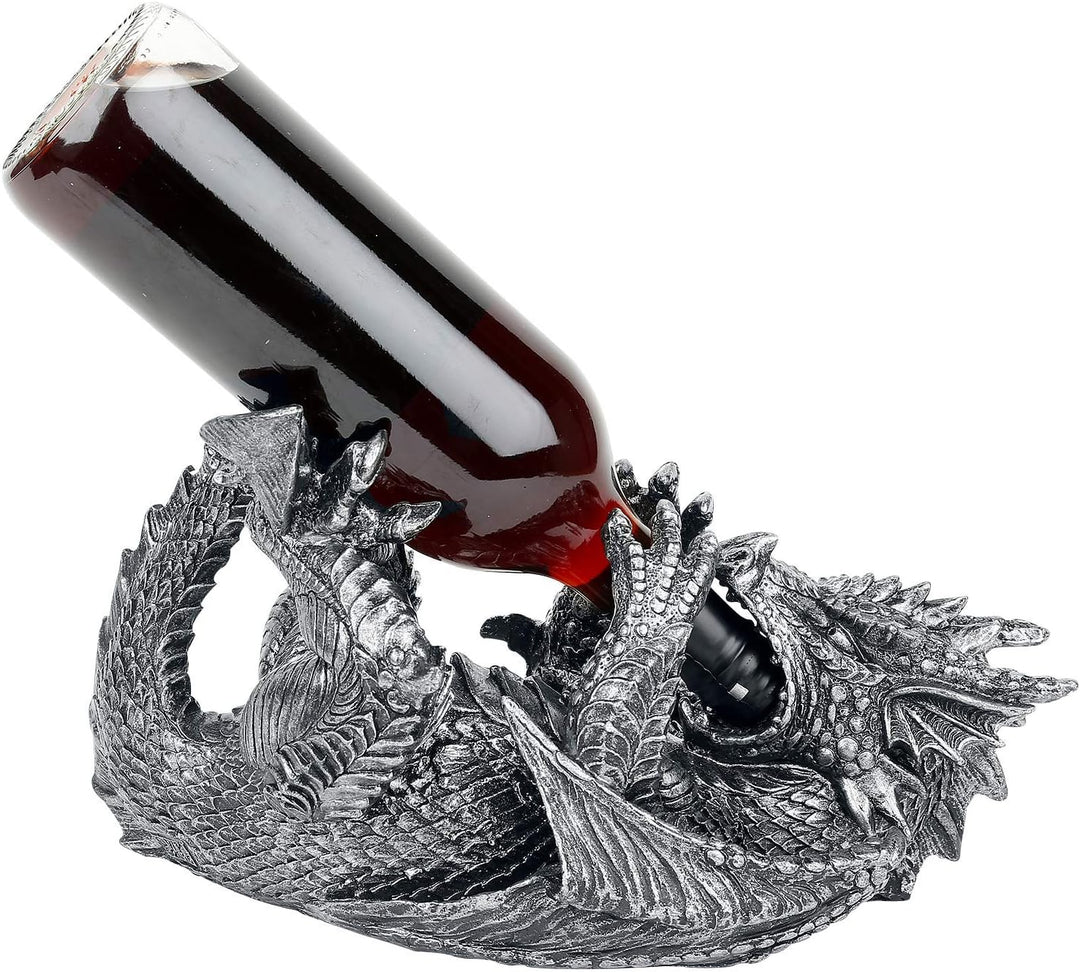 Nemesis Now Guzzlers Drachen-Weinflaschenhalter, 32 cm,
