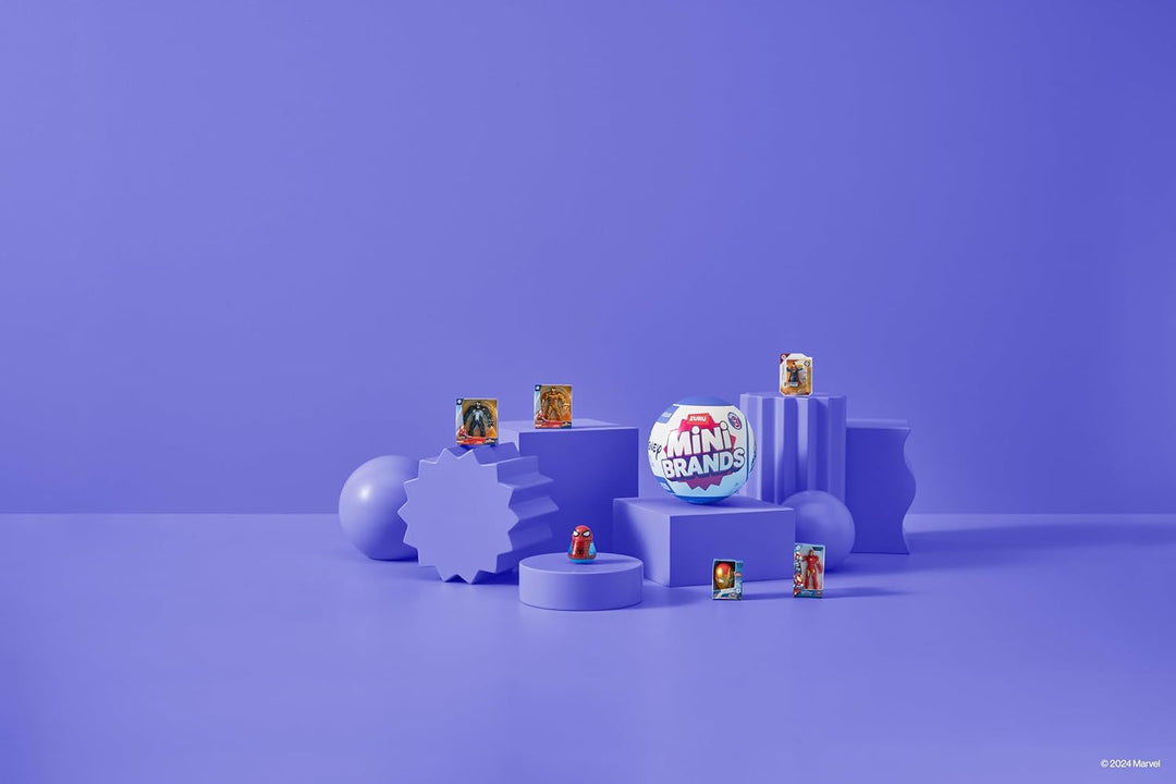 Mini Brands Disney Serie 3 von ZURU, Überraschungkapsel, Miniaturen beliebter Disney-Themen, grossar